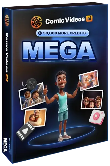 Comic Videos AI Mega Bundle box