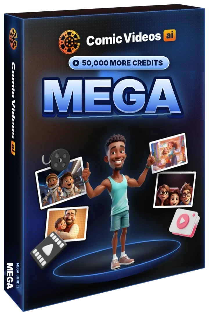Comic Videos AI Mega Bundle box