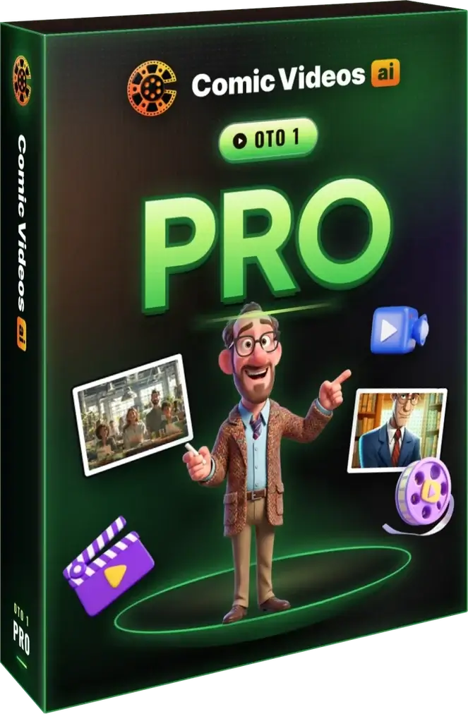 Comic Videos AI PRO box