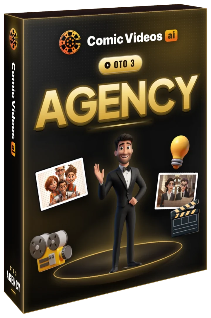 Comic Videos AI Agency box